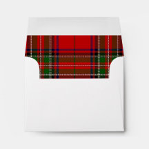 Enveloppe Stewart Tartan