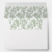 Enveloppe Toile de Jouy française