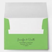 Enveloppe Trèfle Minimaliste A7
