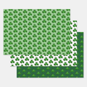 Enveloppement de papier shamrock