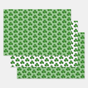 Enveloppement de papier shamrock