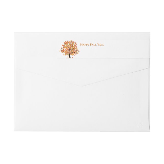 Envelopper le Étiquette de messagerie (Dos)