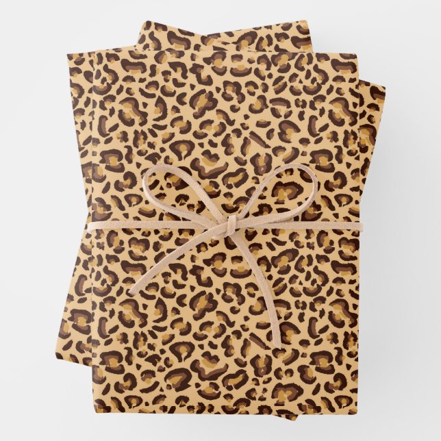Envelopper les feuilles de papier-Empreinte de léo (En situation)