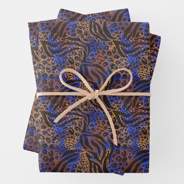 Envelopper les feuilles de papier-Poster de animal (En situation)