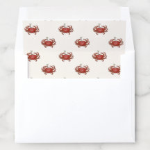 Enveloppes de crabe