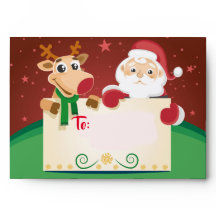 Enveloppes du père noël
