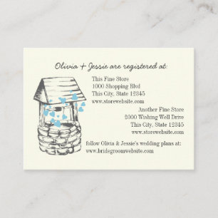Envie de bonnes cartes d'enregistrement de mariage