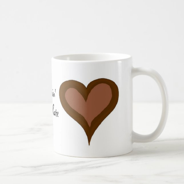 Envie de Chocolat - Tasse (Droite)