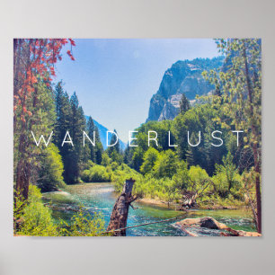 Envie de voyager - affiche des Rois Canyon