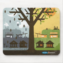 EnviroForensics geben Tree Mouse Pad