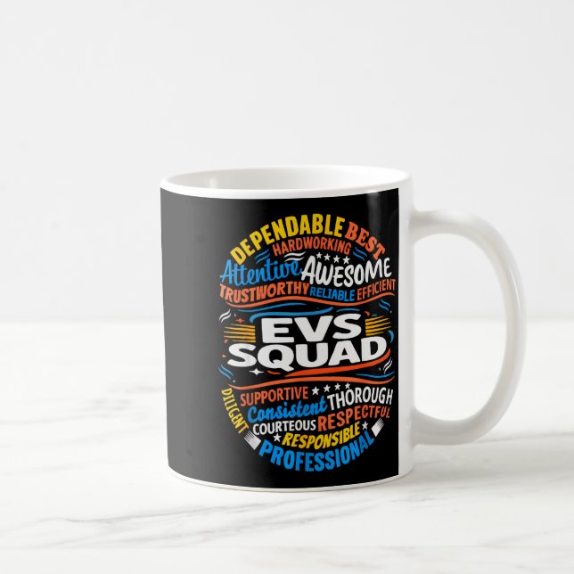 Environmental Services Squad Week Appreciation Fun Kaffeetasse (Rechts)
