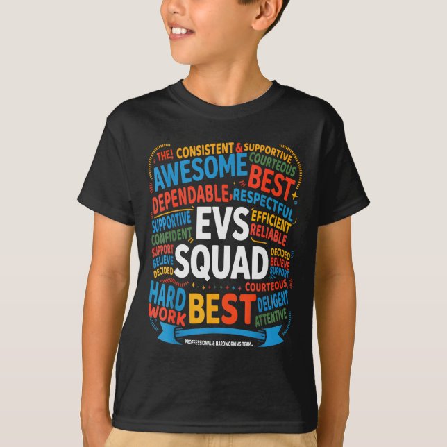 Environmental Services Squad Week Appreciation Fun T-Shirt (Vorderseite)