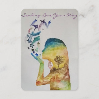 Envoi de cartes de voeux d'amour