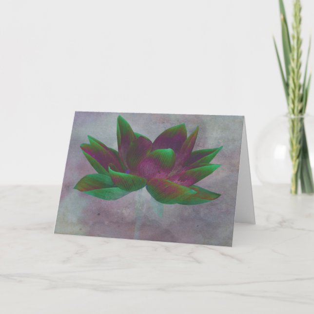 Envoi de la carte de fleurs Lotus Peace (Devant)