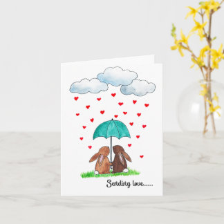 Envoi d'une carte d'amour