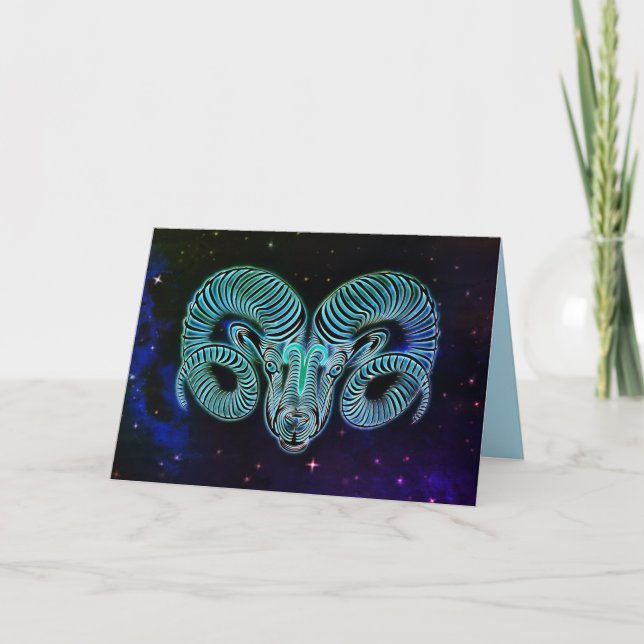 envoie la carte de voeux ram zodiac (Devant)