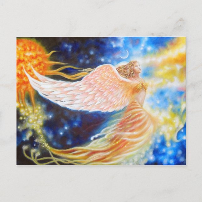 Envolée flamboyante postkarte (Vorderseite)