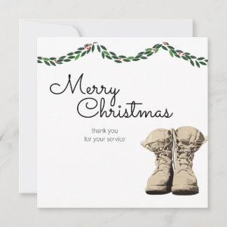 Envoyer les cartes de Noël militaires Soldats