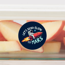 Envoyez Elon sur Mars Stickers