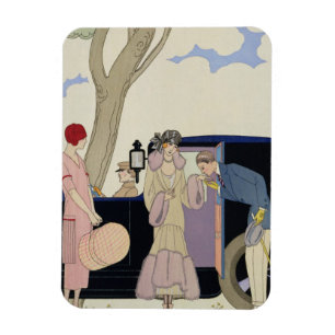 Envy, 1914 (pochoir Druck) Magnet