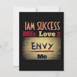 ENVY T - Shirt Postkarte