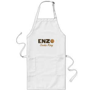 Enzo Cookie King Long Schürze