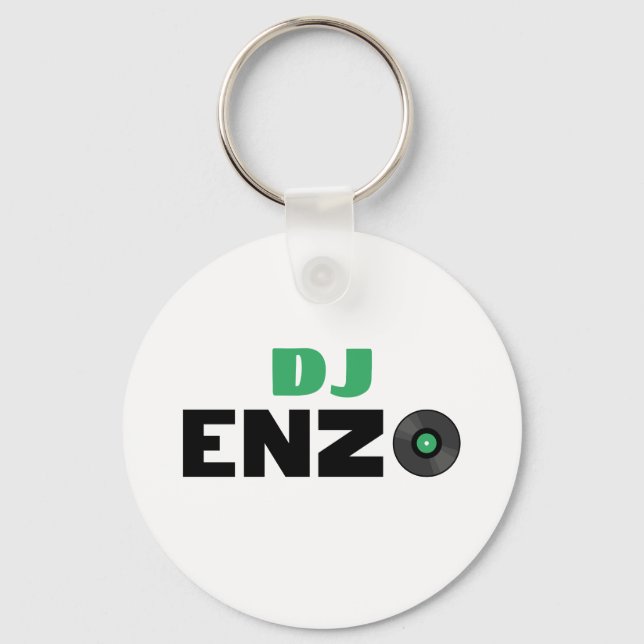 Enzo DJ Schlüsselanhänger (Vorderseite)