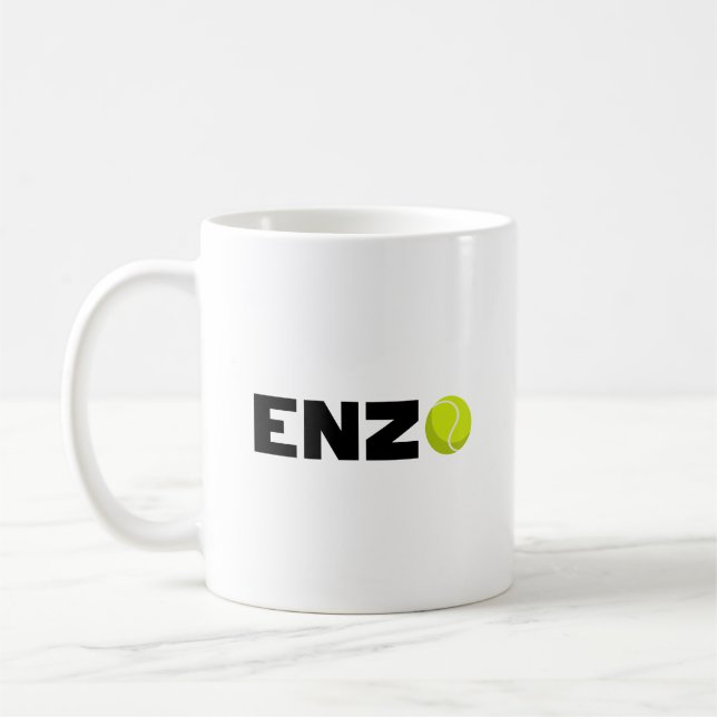 Enzo Tennis Kaffeetasse (Links)