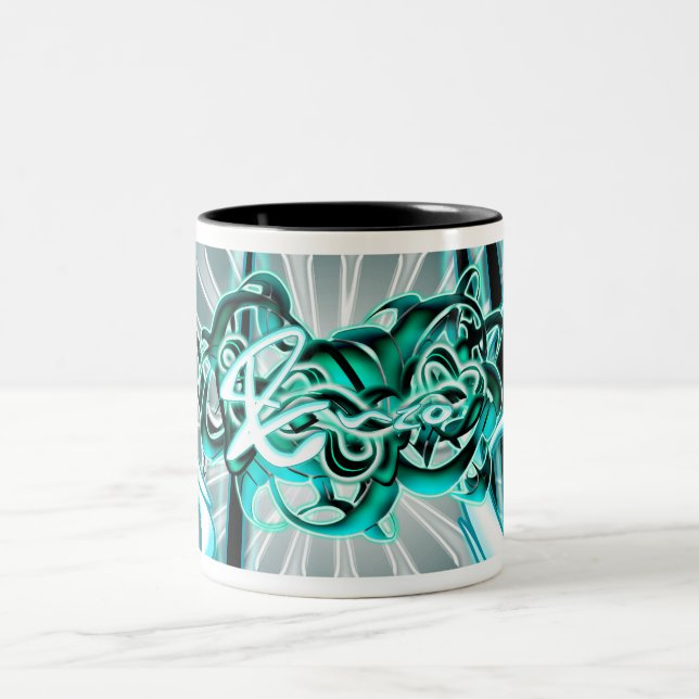 Enzo Zweifarbige Tasse (Mittel)