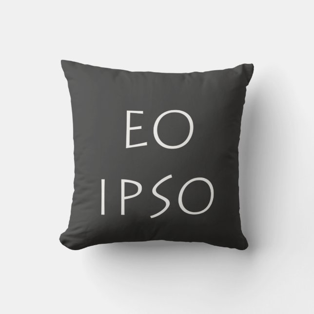 Eo Ipso Kissen (Vorderseite)