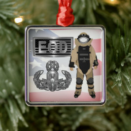 EOD Bomb Anzug Ornament Aus Metall