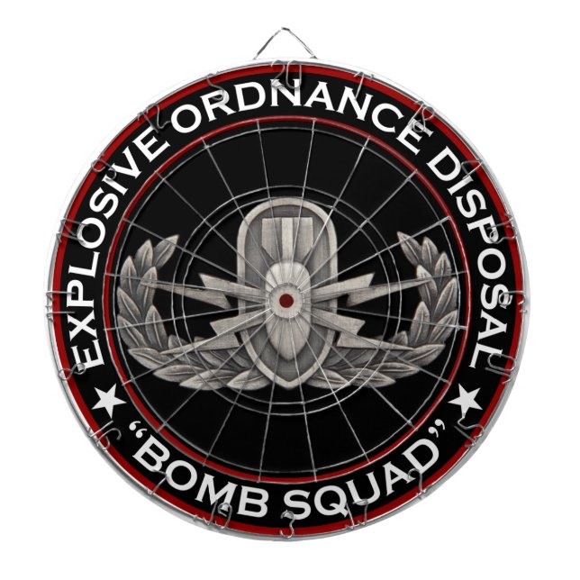 EOD "Bombengeschwader " Dartscheibe (vorne)