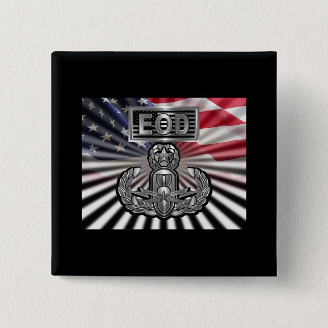 "EOD Master Blaster" Button (Vorderseite)