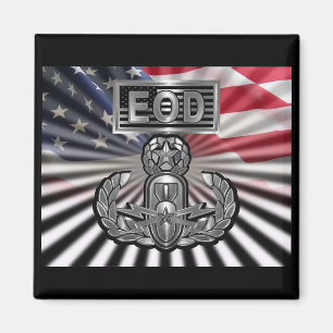 „EOD Master Blaster“ Gedenkgeschenk Magnet