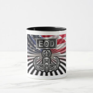 „EOD Master Blaster“ Gedenkgeschenk Tasse