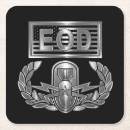 EOD "MASTER BLASTER" RECHTECKIGER PAPPUNTERSETZER