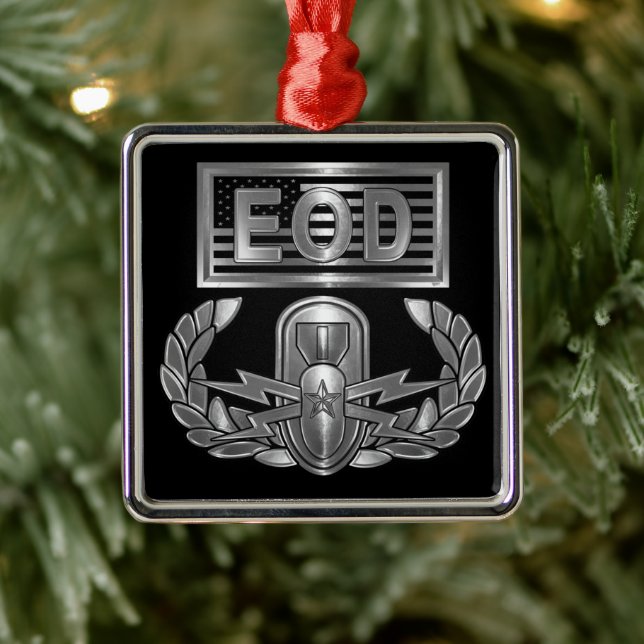 EOD ORNAMENT AUS METALL (Baum)