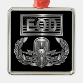 EOD ORNAMENT AUS METALL