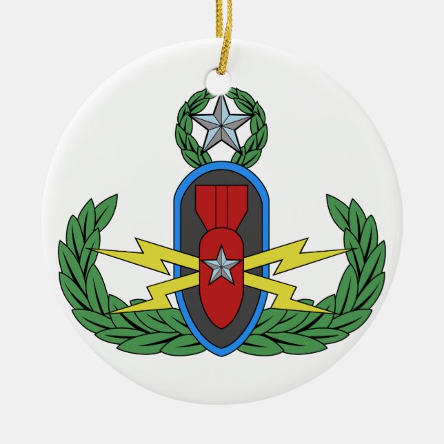 Eod-Weihnachtsverzierung Keramik Ornament (Vorne)