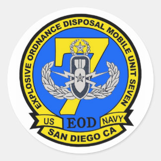 EODMU7 Ver 1 Runder Aufkleber