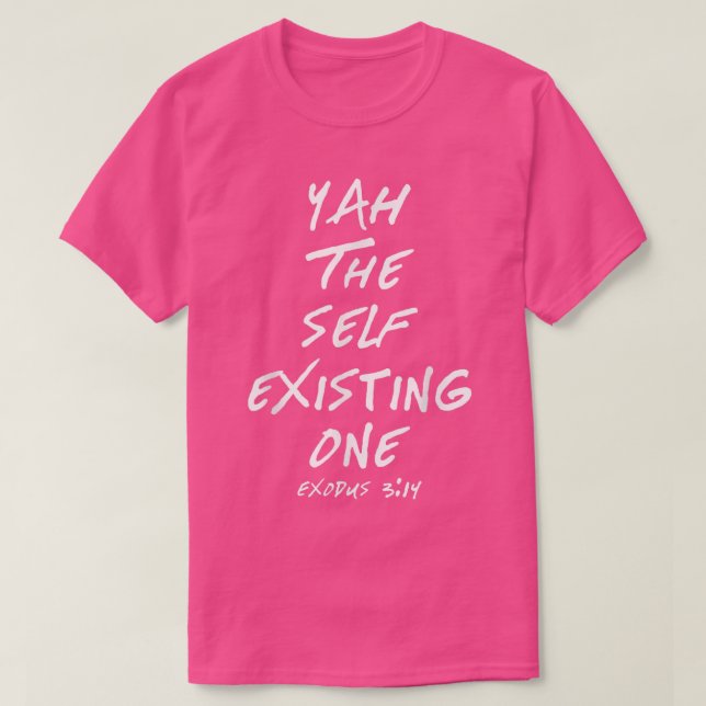 Eodus 314Hebräische Israeliten Gott Elohim Yahweh  T-Shirt (Design vorne)