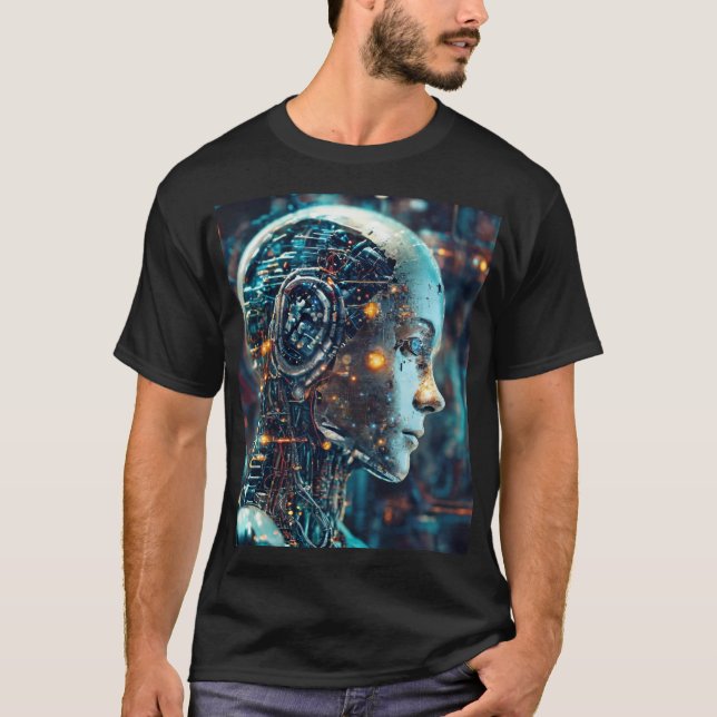 Eon: Überbrückung von Leben und künstlicher Intell T-Shirt (Vorderseite)