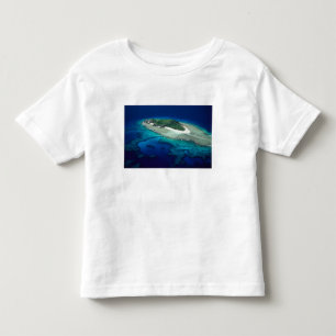 Eori-Insel, Mamanuca-Inseln, Fidschi - Luftaufnahm Kleinkind T-shirt