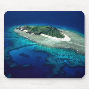 Eori-Insel, Mamanuca-Inseln, Fidschi - Luftaufnahm Mousepad