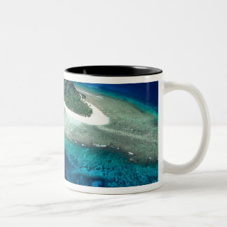 Eori Island, Mamanuca-Inseln, Fidschi - Inseln Zweifarbige Tasse
