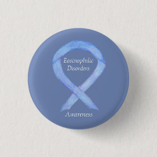 Eosinophile Erkrankungen Bewusstseinsbildung Ribbo Button