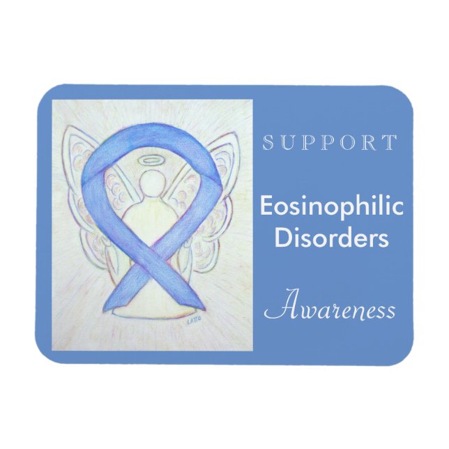 Eosinophile Erkrankungen Sensibilisierung Angel Ma Magnet (Horizontal)