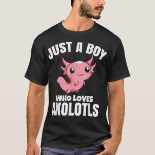 Eotic Tierliebhaber Salamander Nur Ein Junge Der L T-Shirt