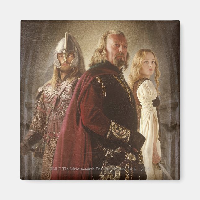 Eowyn and Theoden Magnet (Vorne)