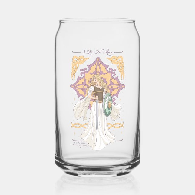 Éowyn "I Am No Man" Battle-Ready Graphic Dosenglas (Vorderseite)